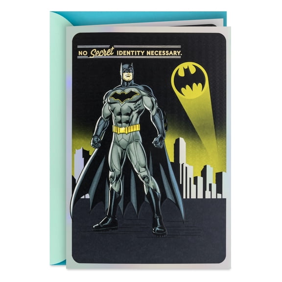 Hallmark Batman: The Animated Series Birthday Card (No Secret Identity Necessary)