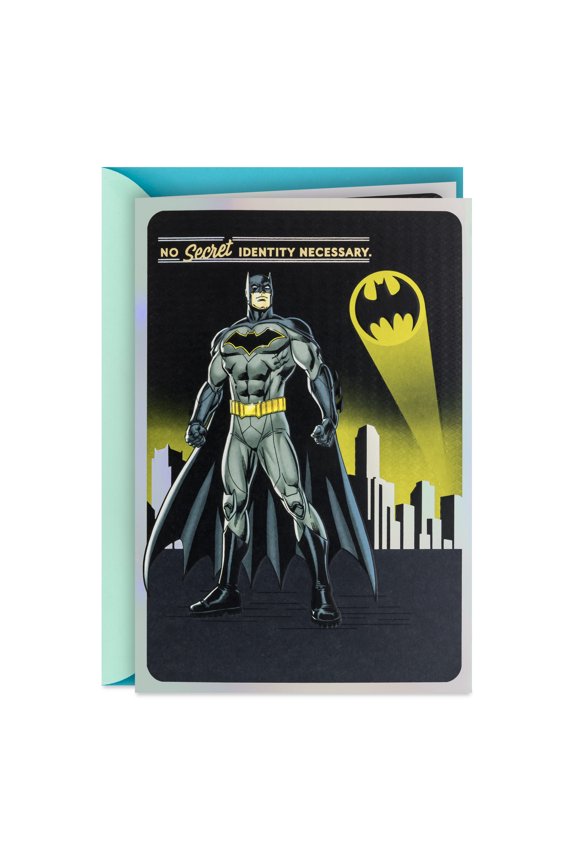 Batman: The Animated Series Birthday Card (No Secret Identity Necessary)