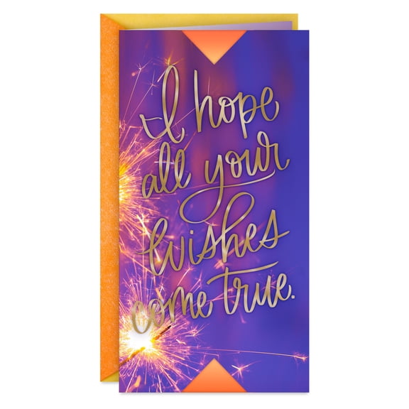 Hallmark Birthday Card (Hoping All Your Wishes Come True)