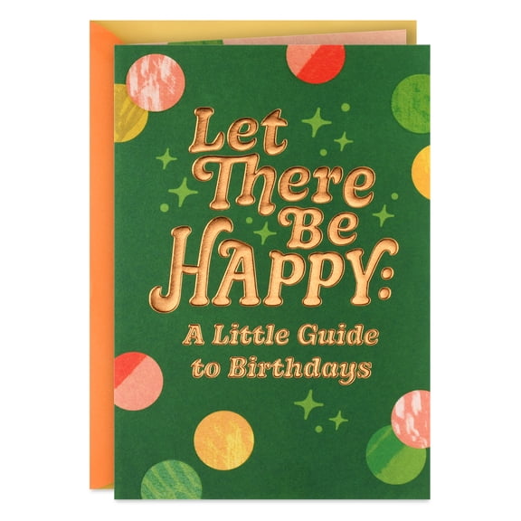 Hallmark Birthday Card (Let There Be Happy)