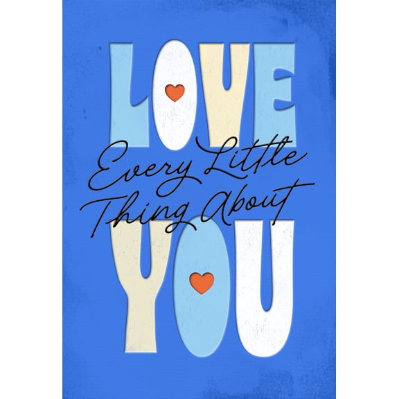 Hallmark Romantic Birthday Card (So Many Things To Love About You)