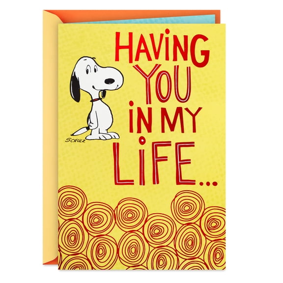 Hallmark Peanuts Pop-Up Birthday Card (Snoopy Put the Happy in My Dance)