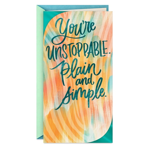 Hallmark Birthday Card (You're Unstoppable)