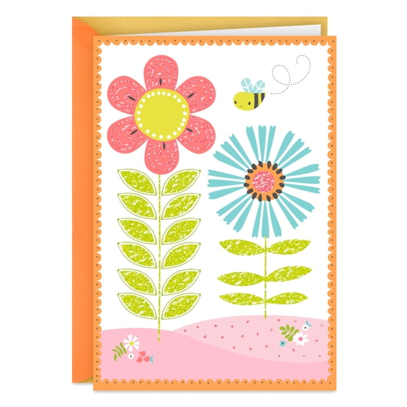 Hallmark Blank Card (Sweet Flowers)