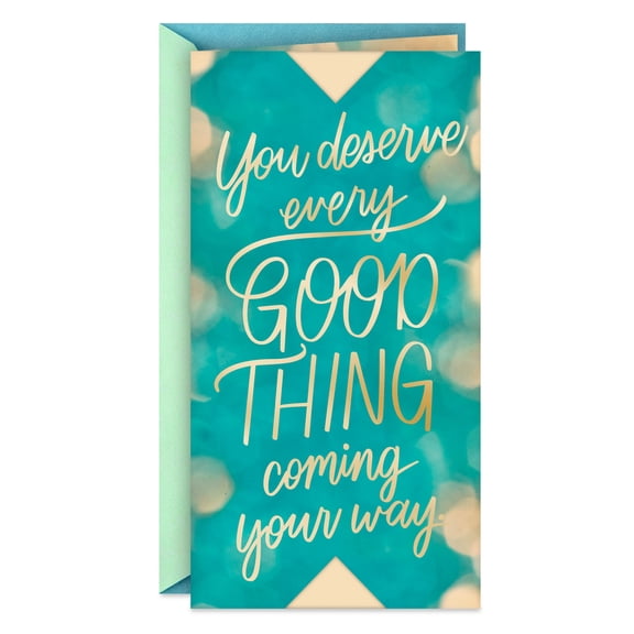 Hallmark Congratulations Card (You Deserve Every Good Thing)