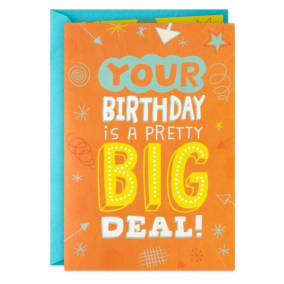 Hallmark Musical Birthday Card (You're a Big Deal)