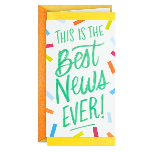 Hallmark Congratulations Card (Best News Ever)