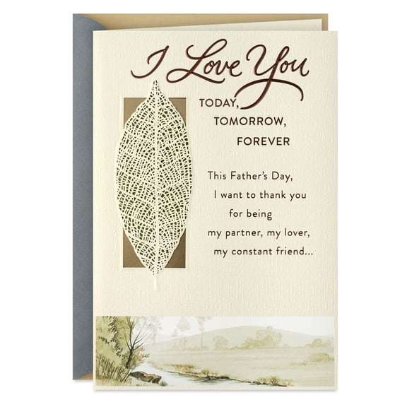 Hallmark Romantic Father's Day Card (Love You With All My Heart)