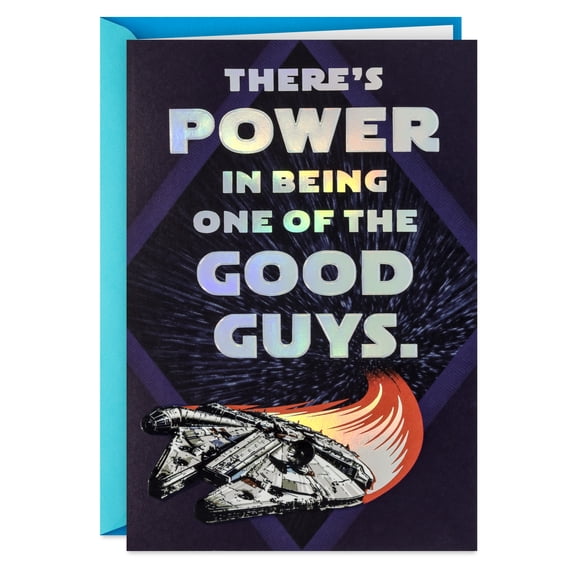 Hallmark Star Wars Father's Day Card From Both (You're One of the Good Guys)