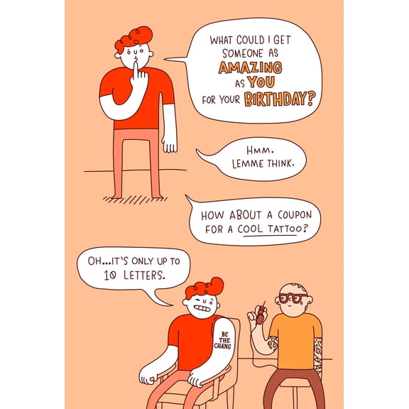 Hallmark Funny Birthday Card (Keeping It Simple)