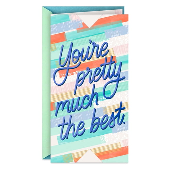 Hallmark Card for Friendship, Thank You, Kids Encouragement (You're the Best)