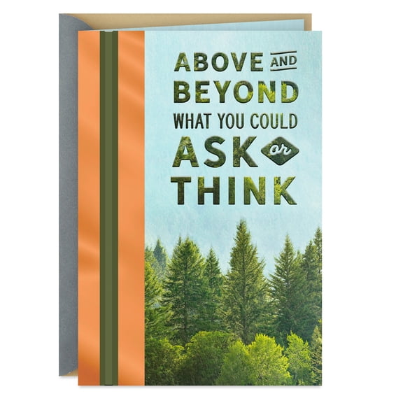 DaySpring Religious Birthday Card (Abundant Blessings)