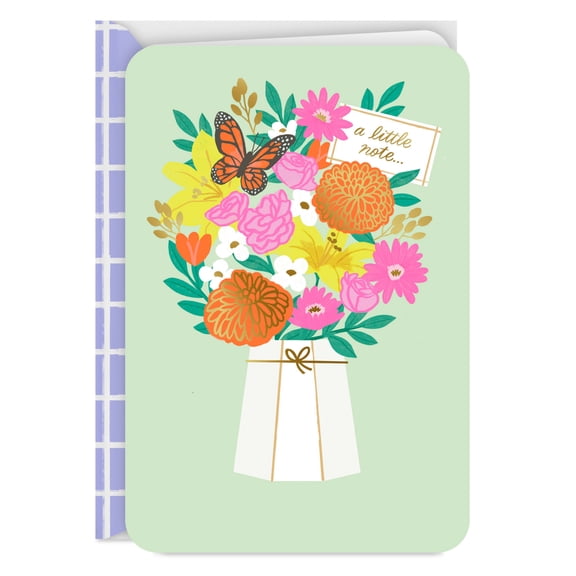 Hallmark Just Because Thank You Card (A Little Note of Sincere Gratitude)