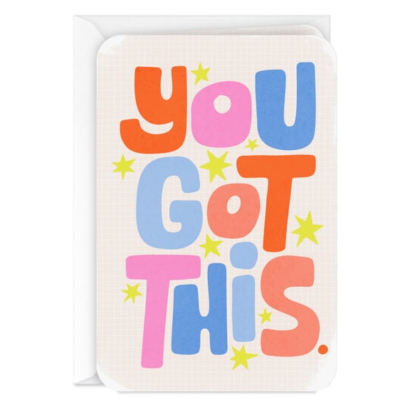 Hallmark Just Because Encouragement Card From Us (You Got This)