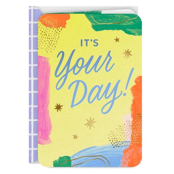 Hallmark Just Because Congratulations Card for Kids (It's Your Day)