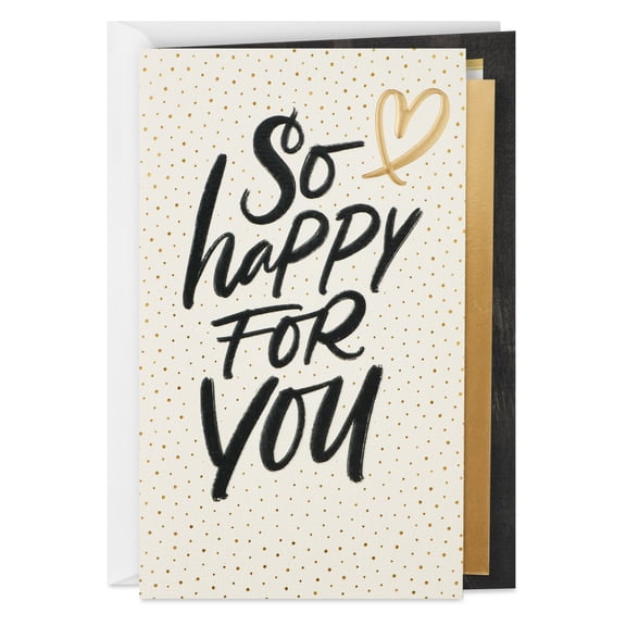 Hallmark Wedding Card (So Happy for You)