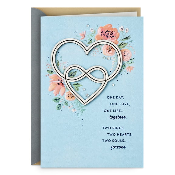 Hallmark Wedding Card (Wishing You Joy Ever After)