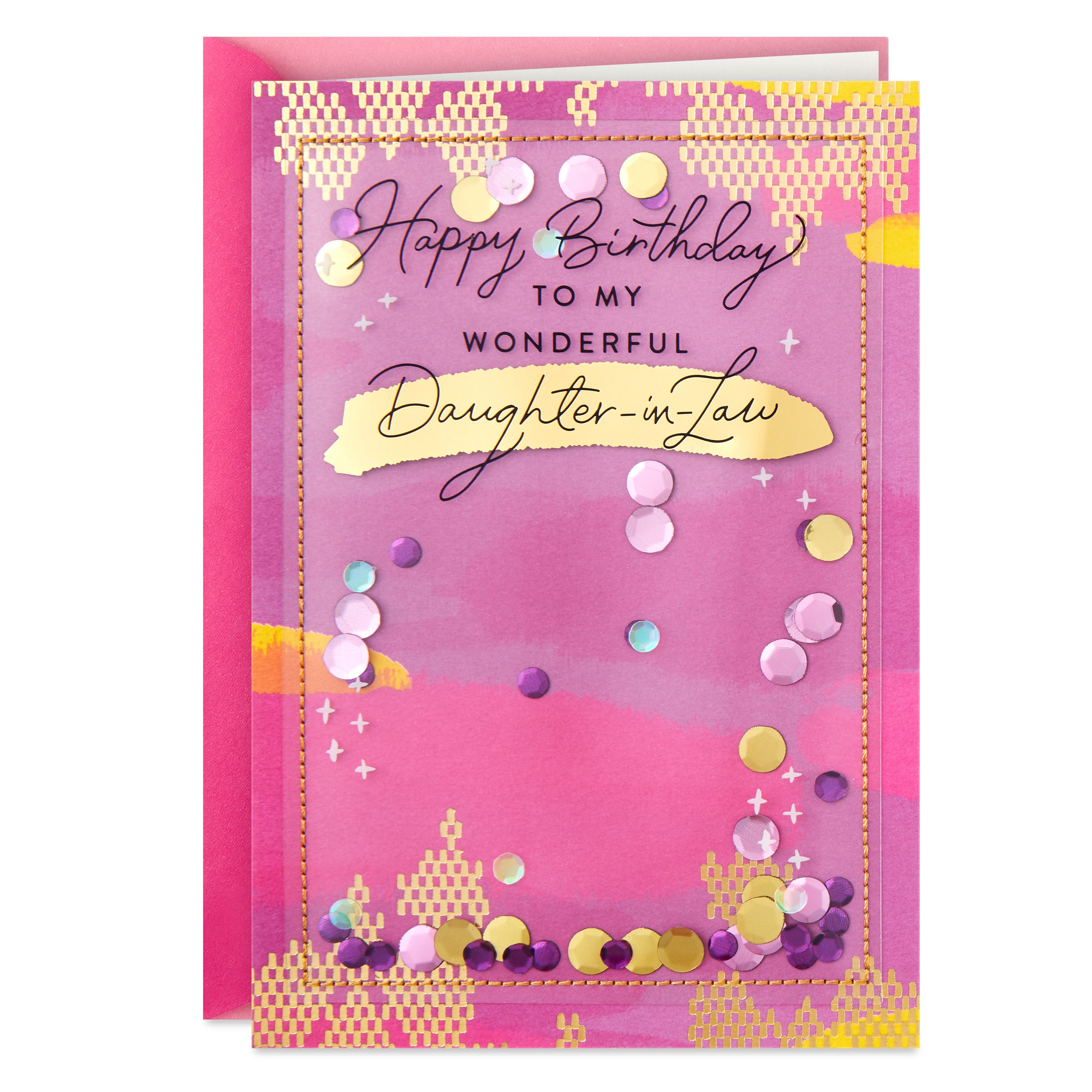 Hallmark Birthday Card for Daughter-in-Law (You're a True Daughter of My Heart)