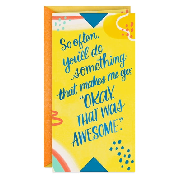 Hallmark Birthday Card (You Deserve a Day All About You)