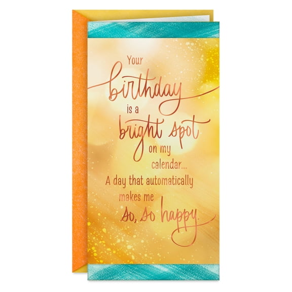 Hallmark Birthday Card for Friend (Celebrating You Makes Me Happy)