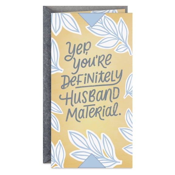 Hallmark Anniversary Card for Husband (So Glad You're Mine)