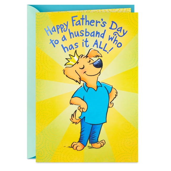 Hallmark Funny Pop-Up Father's Day Card for Husband (You Have It All)