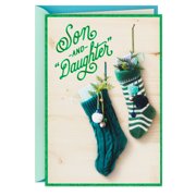 Hallmark Christmas Card for Son Daughter-in-Law Moments Memories, 1 Count