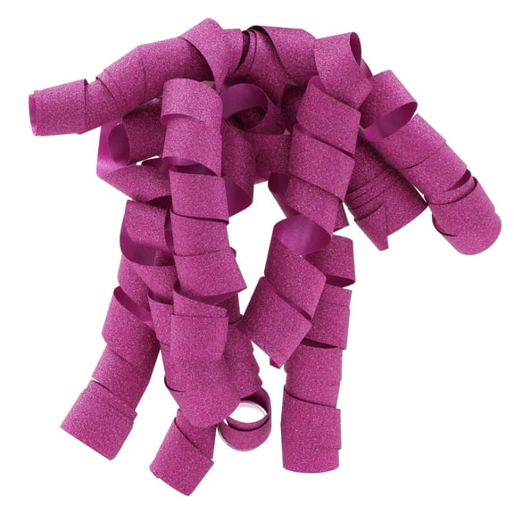 Hallmark Curly Ribbon Gift Bow (Sparkly Hot Pink)