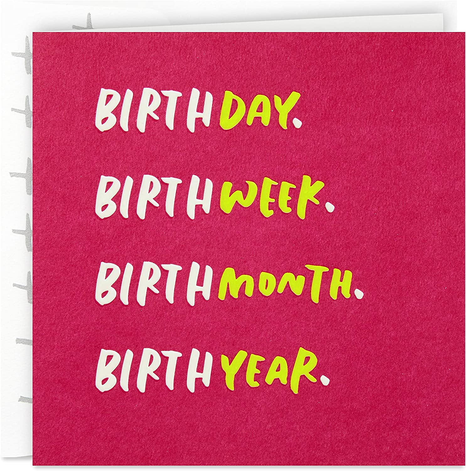 Hallmark Card Brthday Good Mail