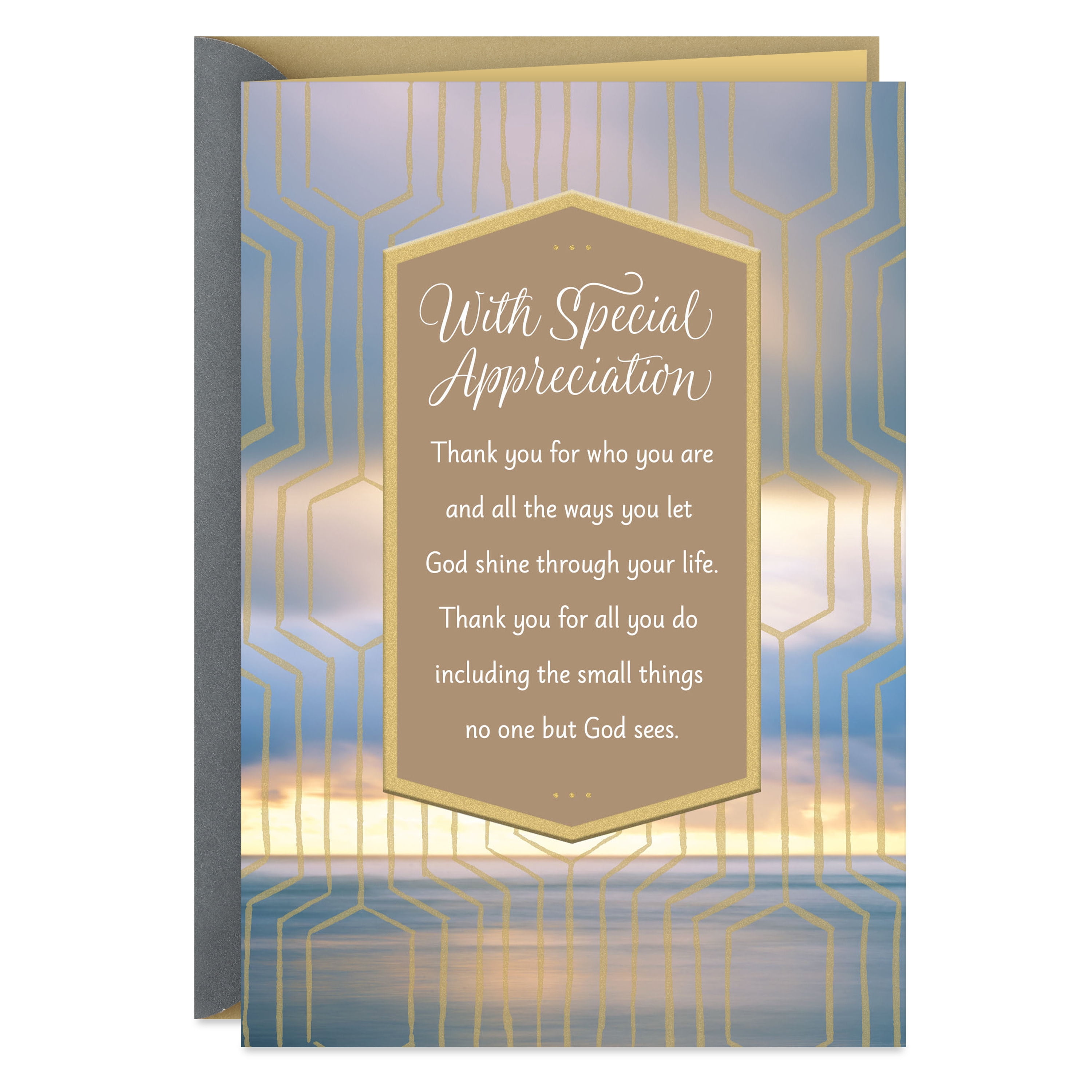 DaySpring Clergy Appreciation Card (Your Faithful Service to God), 1 Count