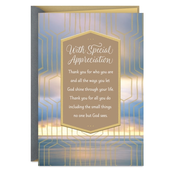 DaySpring Clergy Appreciation Card (Your Faithful Service to God), 1 Count