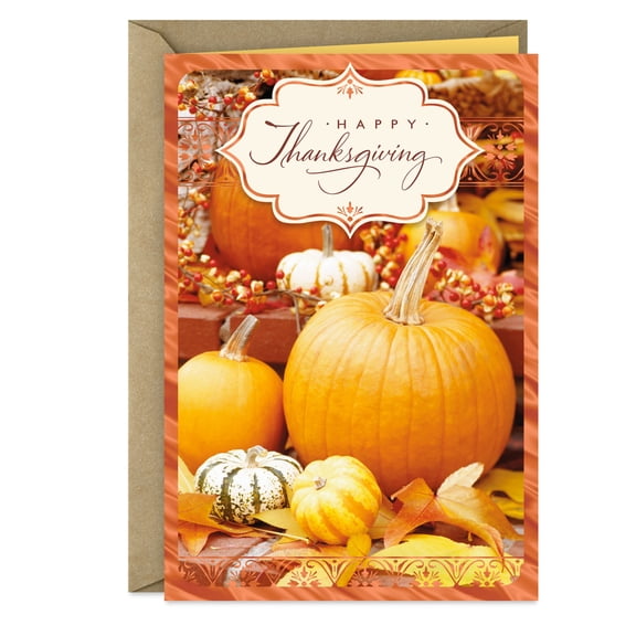 Hallmark Thanksgiving Card (Lasting Memories)