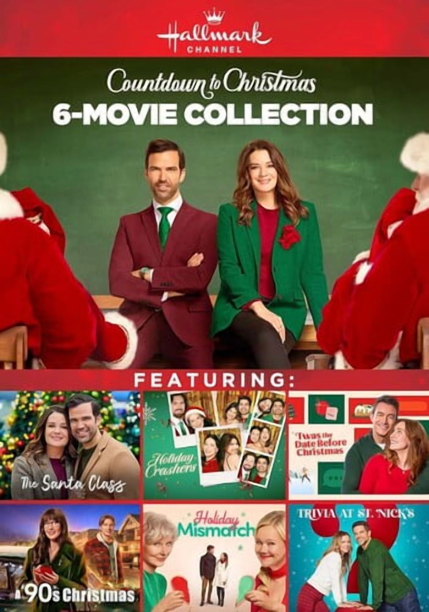 Hallmark Channel 6-Movie Collection: The Santa Class (DVD), Cineverse, Drama