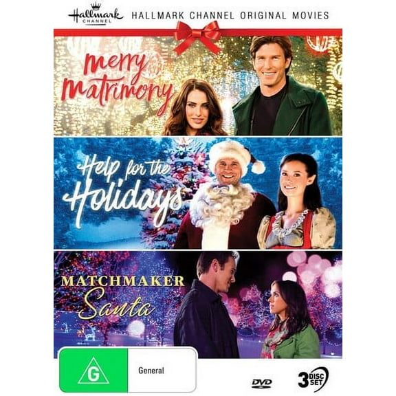 Hallmark Christmas 6 (Merry Matrimony / Help For The Holidays / Matchmaker Santa) [NTSC/0] (DVD), Via Vision, Drama