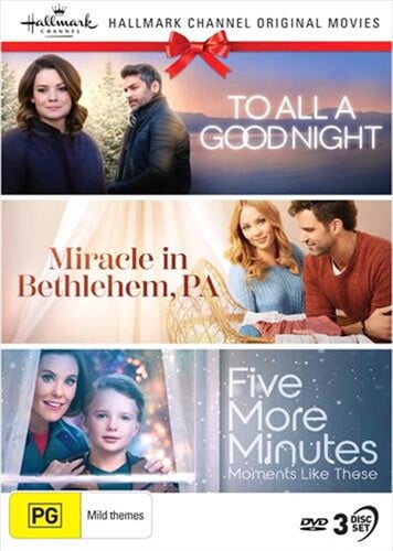 Hallmark Christmas Collection 39 (To All A Good Night / Miracle In Bethlehem, Pa / Five More Minutes: Moments Like These) - NTSC/0 (DVD), Via Vision, Drama