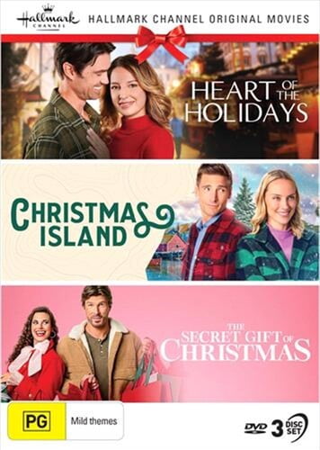 Hallmark Christmas Collection 40 (Heart Of The Holidays / Christmas Island / The Secret Gift Of Christmas) - NTSC/0 (DVD), Via Vision, Drama