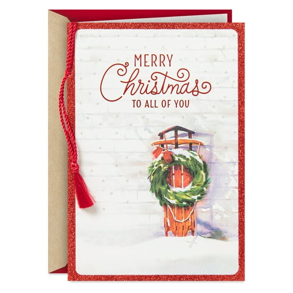 Hallmark Christmas Greeting Card for All (Merry Christmas Wishes)