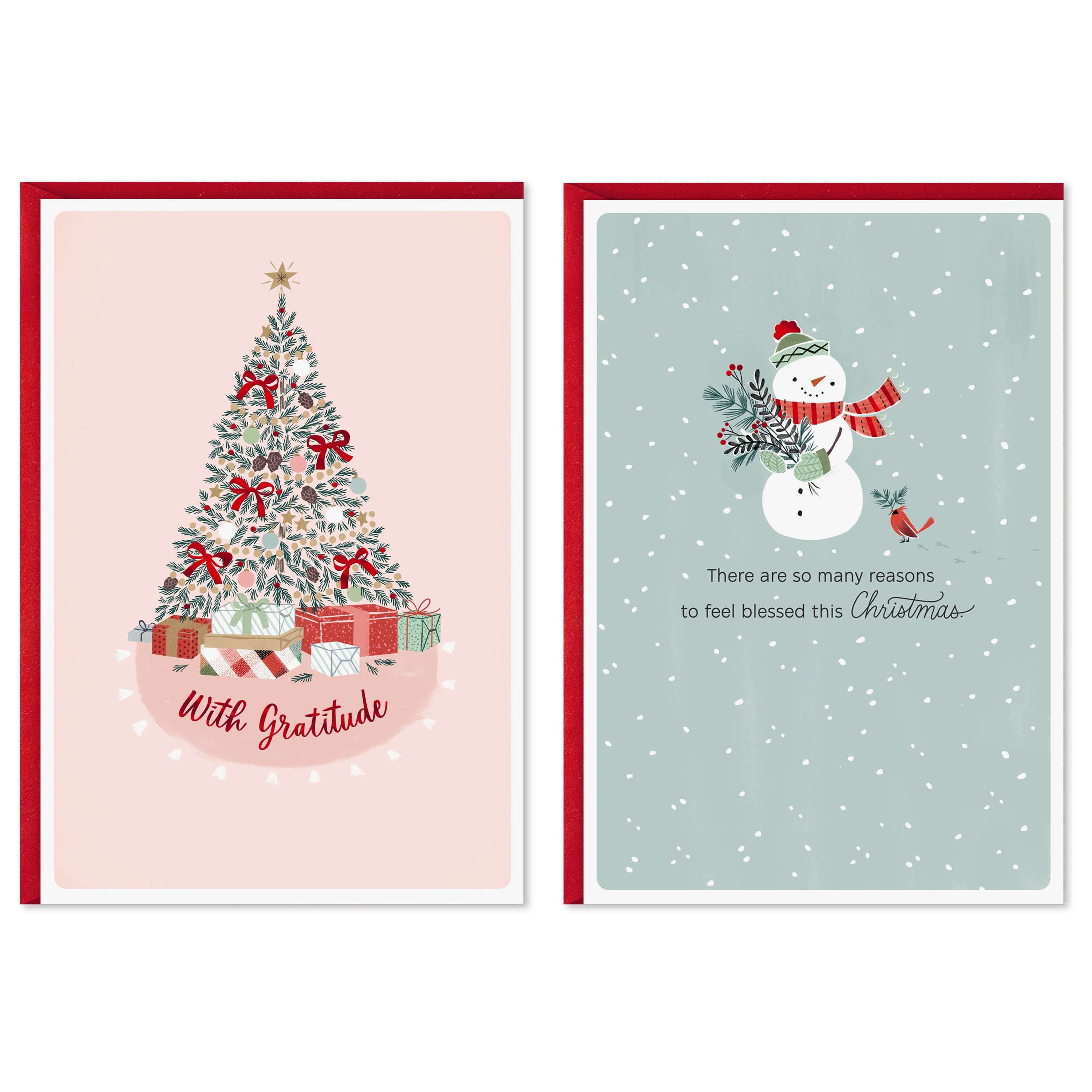 Hallmark Christmas Greeting Cards Assortment (Christmas Tree and