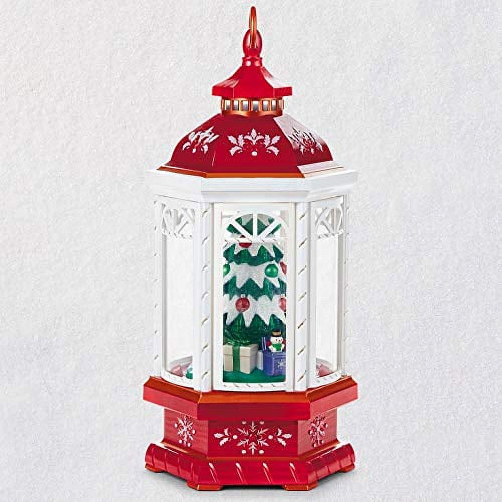 Hallmark Christmas Lantern Table Decoration with Light, Sound and