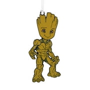 Hallmark Christmas Ornament (Marvel Guardians of The Galaxy Groot, Metal), 1 Count