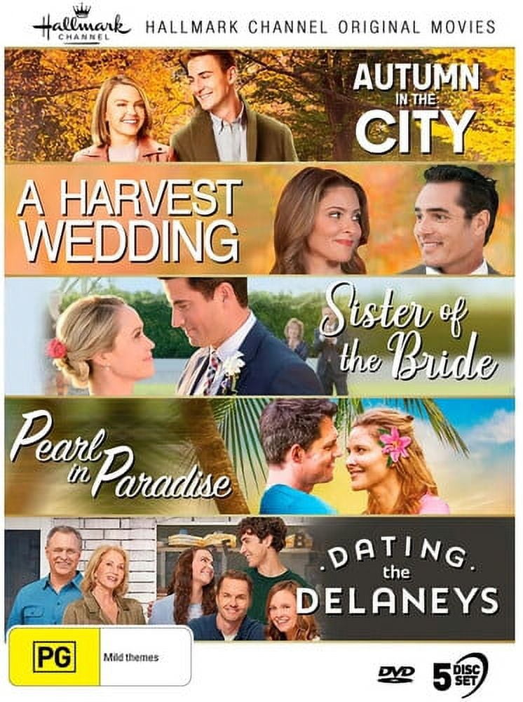 Hallmark Collection 19 (Autumn In The City / A Harvest Wedding / Sister Of The Bride / Pearl In Paradise / Dating The Delaneys) - NTSC/0 (DVD), Via Vision, Drama
