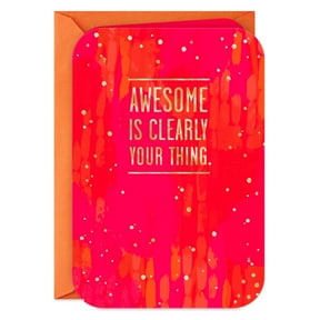 Hallmark Congratulations Card (Awesome is Clearly Your Thing)