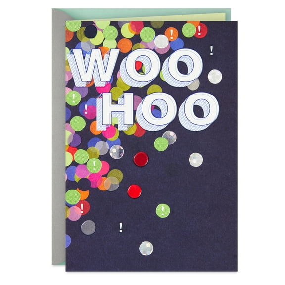 Hallmark Congratulations Card (Crazy Excited for You)