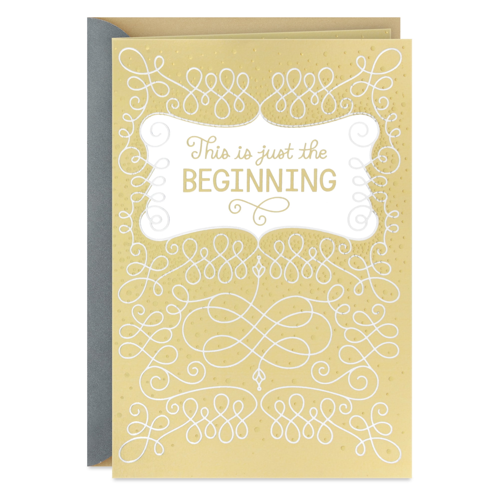 Hallmark Congratulations Card (This Is Just the Beginning)