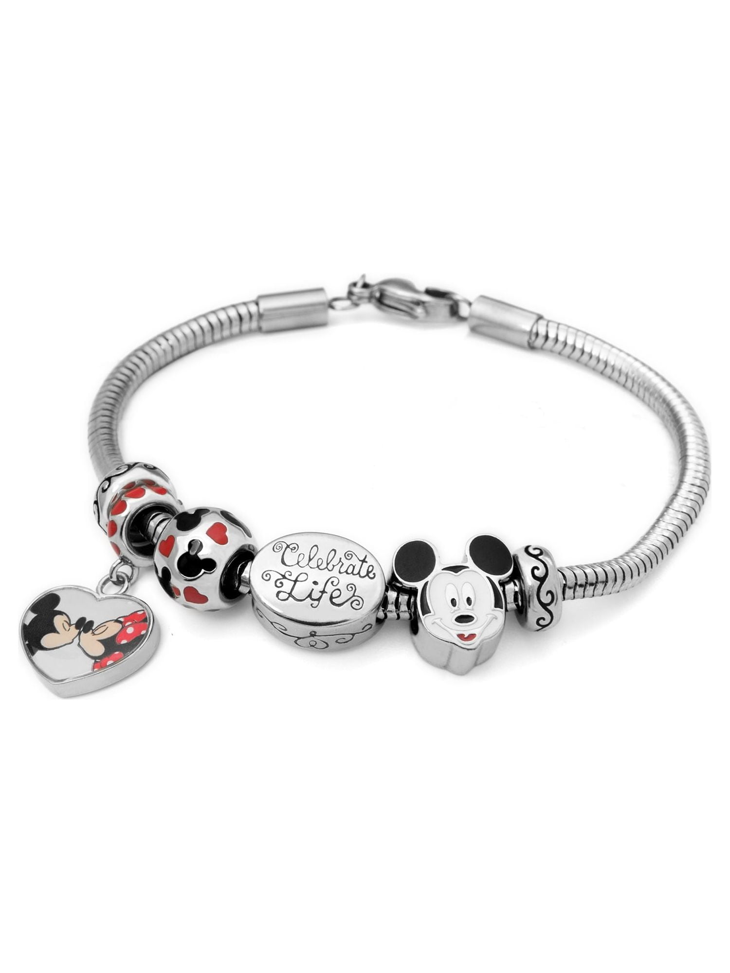 Hallmark Connections Women's Stainless Steel Disney Mickey