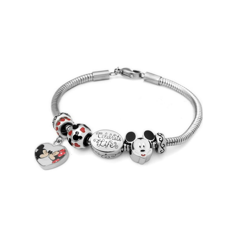 Hallmark Connections Women's Stainless Steel Disney Mickey