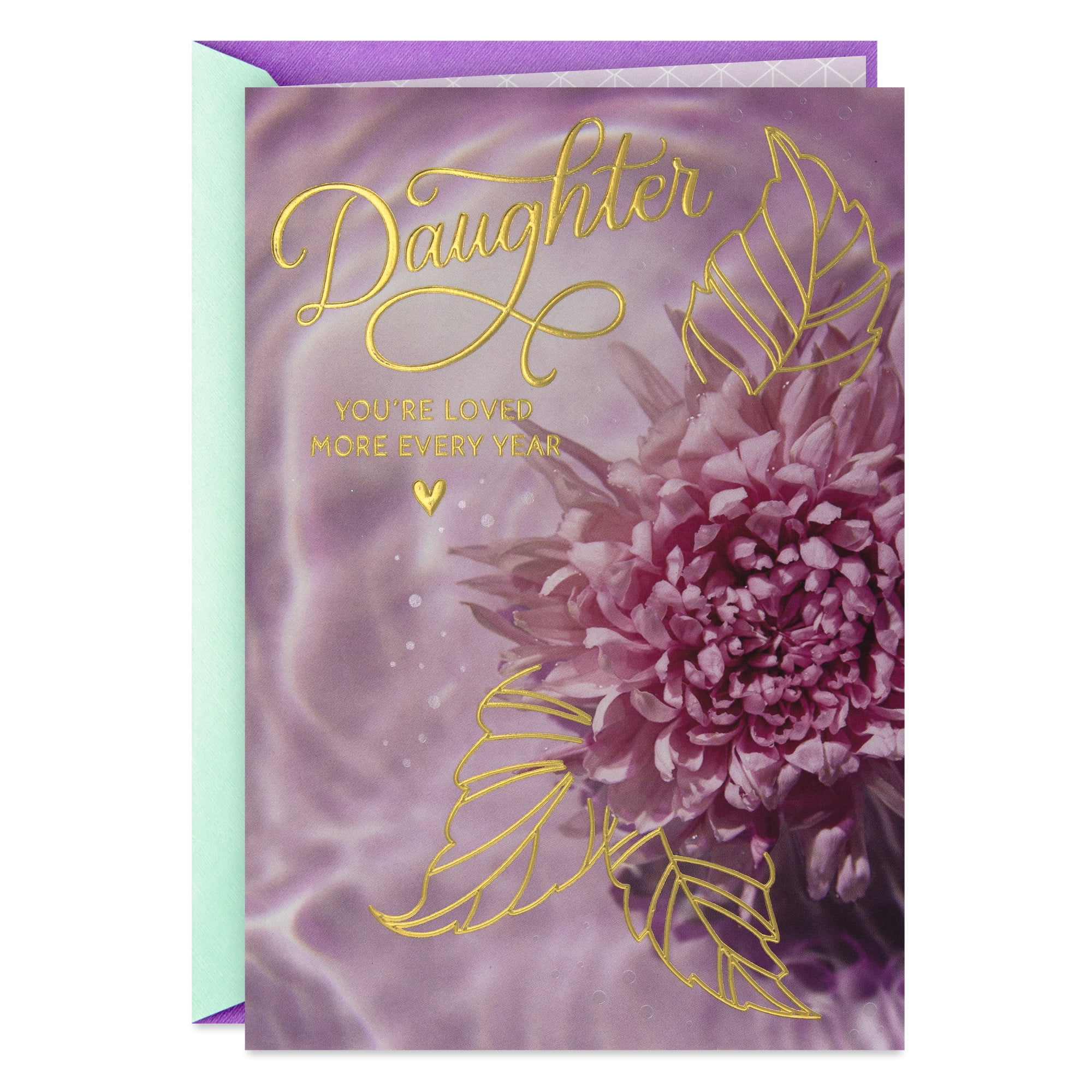 You Are A Gift Birthday Card For Her - Beautiful Butterfly Design, 4.25x5.5 Inch, With Self-Sealing Envelope