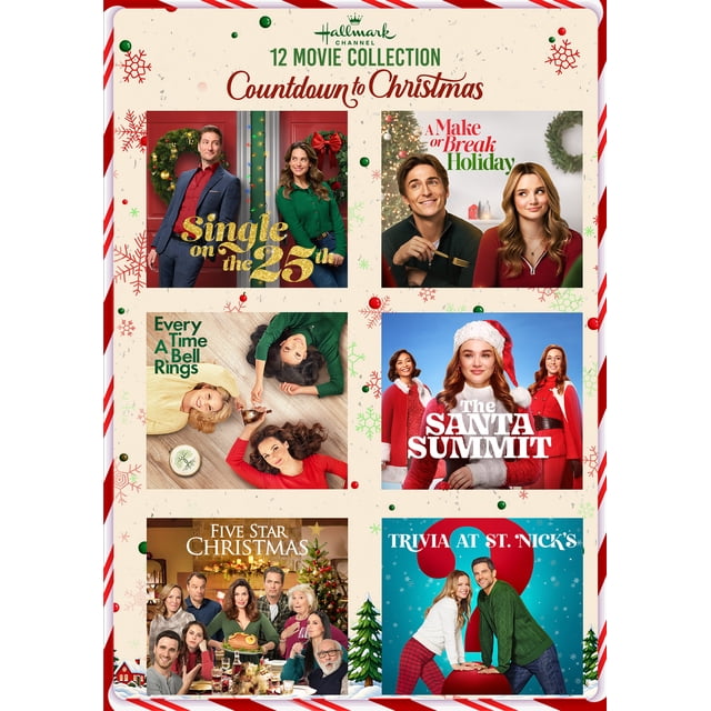 Hallmark Countdown To Christmas 12-Movie Collection (DVD) Cineverse ...