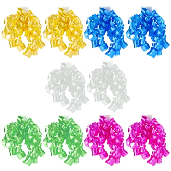 Hallmark Curly Ribbon Gift Bows (Multicolor) Bag of 10