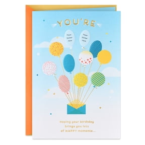 Hallmark Customizable Birthday Card With Stickers (Lots of Happy Moments)